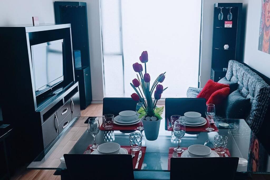 Secure, Central And Quiet Apartment Work Or Travel Mexico City Luaran gambar