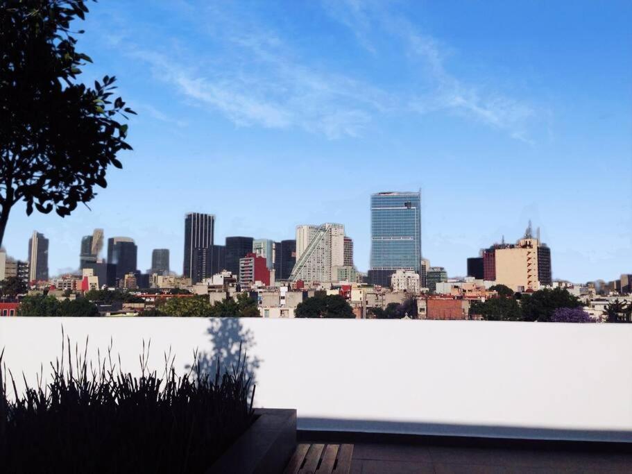 Secure, Central And Quiet Apartment Work Or Travel Mexico City Luaran gambar